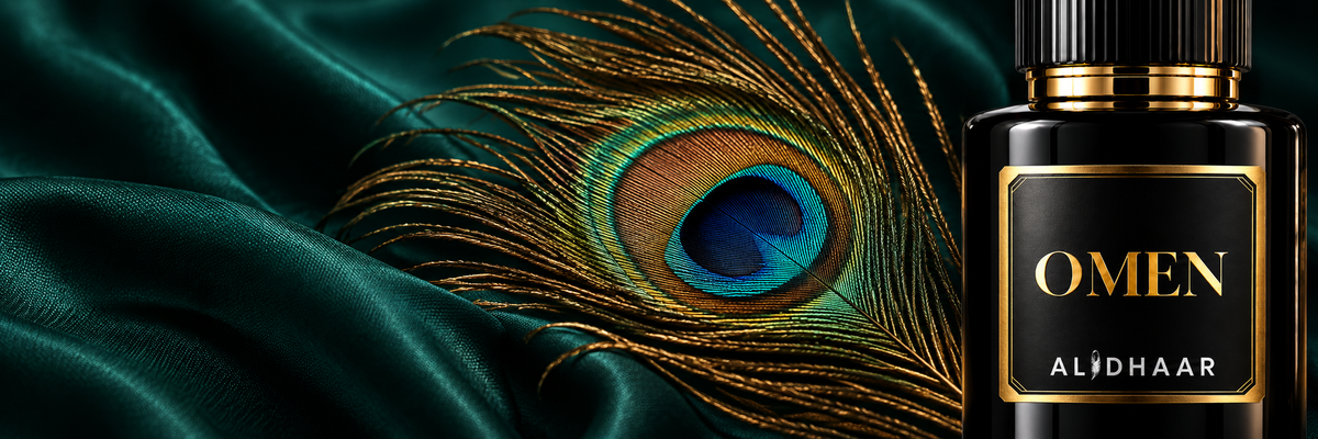 ALIDHAAR peacock story perfume photography